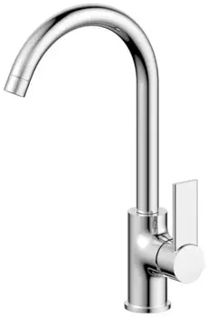 Смеситель для кухонной мойки «Aquanika» Round AQR4015CR хром