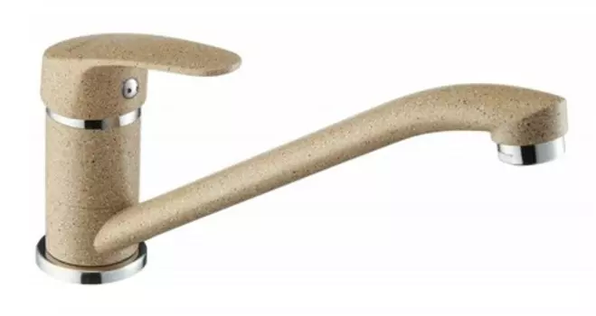 Смеситель для кухонной мойки «Aquaton» Аркос 1AX001FCXX220 песочный
