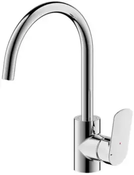 Смеситель для кухонной мойки «Bravat» Rhein F7429564CPENG хром