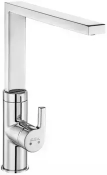 Смеситель для кухонной мойки «E.C.A.» Icon 102118081HEX хром