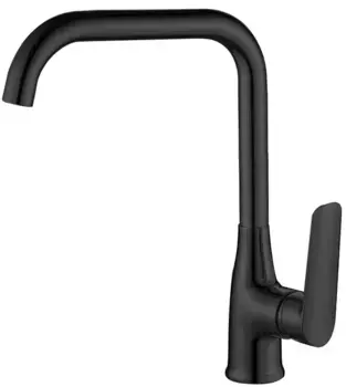 Смеситель для кухонной мойки «ESKO» Brussel Black BRS06B чёрный