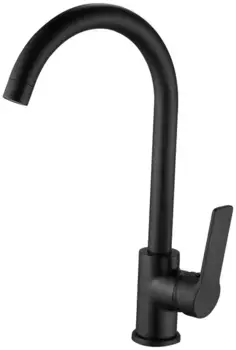 Смеситель для кухонной мойки «ESKO» Dakar black DKB 519 чёрный матовый