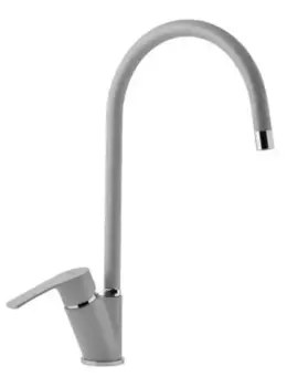 Смеситель для кухонной мойки «Ewigstein» 50235016 серый металлик