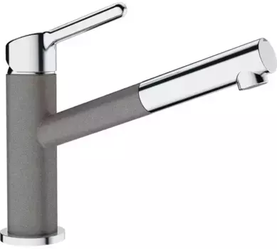 Смеситель для кухонной мойки «Franke» Orbit 115.0623.141 с выдвижным изливом серый