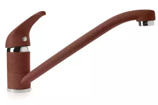 Смеситель для кухонной мойки «GranFest» 1023 красный марс