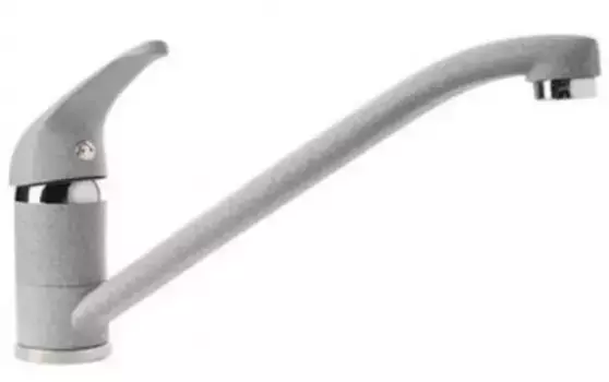 Смеситель для кухонной мойки «GranFest» 1023 серый