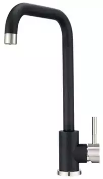 Смеситель для кухонной мойки «Granula» Standart ST-4033 шварц