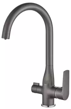 Смеситель для кухонной мойки «Haiba» HB76533-3 пепельный