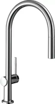 Смеситель для кухонной мойки «Hansgrohe» Talis M54 72802000 с выдвижным изливом хром