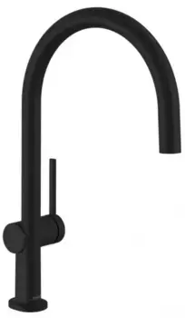 Смеситель для кухонной мойки «Hansgrohe» Talis M54 72804670 чёрный матовый