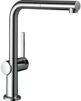 Смеситель для кухонной мойки «Hansgrohe» Talis M54 72808000 с выдвижным изливом хром