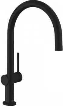 Смеситель для кухонной мойки «Hansgrohe» Talis M54 72843670 чёрный матовый