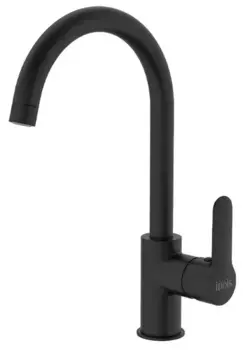 Смеситель для кухонной мойки «Iddis» Cuba CU5BLJ0i05 чёрный матовый