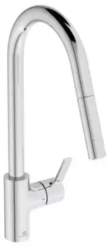 Смеситель для кухонной мойки «Ideal Standard» Gusto BD416AA с выдвижным изливом хром