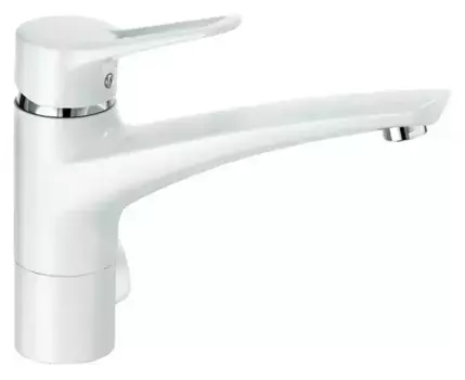 Смеситель для кухонной мойки «Kludi» MX 399069262 белый/хром