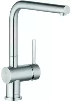 Смеситель для кухонной мойки «Kludi» Steel 45803F877 сталь