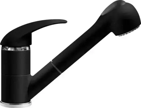 Смеситель для кухонной мойки «Lava» WEB WE 0800 LAV с выдвижным изливом lava