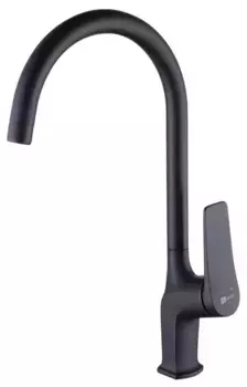 Смеситель для кухонной мойки «Lemark» Bronx LM3705BL чёрный