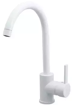 Смеситель для кухонной мойки «OneLife» P04-001w белый