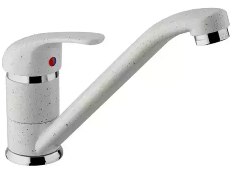 Смеситель для кухонной мойки «Paini» Jolly 6990573Z1KM ultrawhite