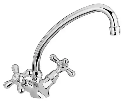 Смеситель для кухонной мойки «Paini» Liberty 17CR570KM хром