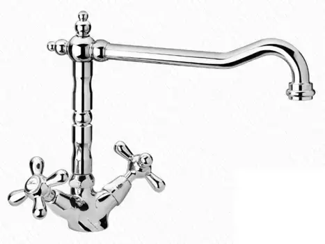 Смеситель для кухонной мойки «Paini» Monaco 08CR570BLMKM хром