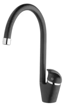 Смеситель для кухонной мойки «Paini» Sicily 6344570PNLMKM гранит/чёрный