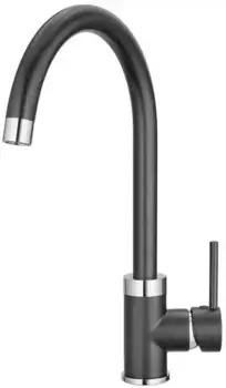 Смеситель для кухонной мойки «Point» PN3101B чёрный