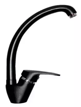 Смеситель для кухонной мойки «Polygran» 748958 уголь