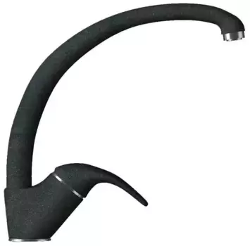 Смеситель для кухонной мойки «Polygran» Высокий космос