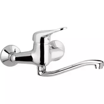 Смеситель для кухонной мойки «Remer» Kiss K41S хром