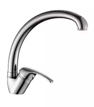 Смеситель для кухонной мойки «Rossinka» A35-25 хром