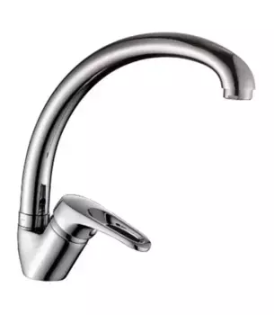 Смеситель для кухонной мойки «Rossinka» B35-25 хром