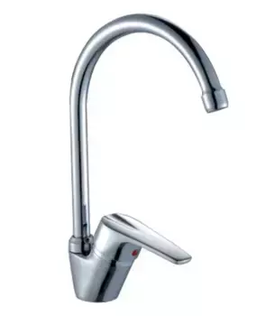 Смеситель для кухонной мойки «Rossinka» D40-23 хром