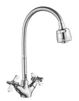 Смеситель для кухонной мойки «Rossinka» RS42-75 хром