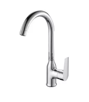 Смеситель для кухонной мойки «Rossinka» S35-24 хром