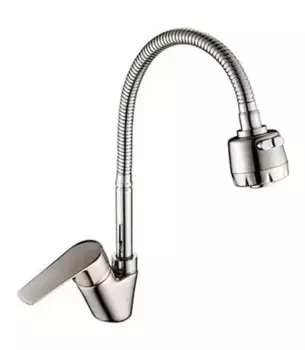 Смеситель для кухонной мойки «Rossinka» S35-26 хром