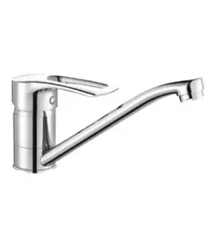 Смеситель для кухонной мойки «Rossinka» T40-21 хром