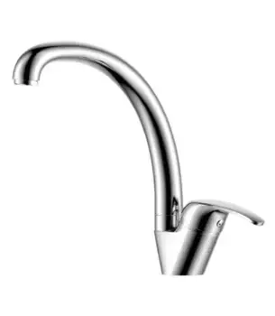 Смеситель для кухонной мойки «Rossinka» Y35-23 хром