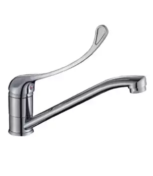 Смеситель для кухонной мойки «Rossinka» Y35-25 хром