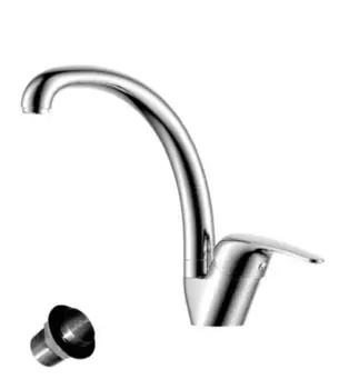 Смеситель для кухонной мойки «Rossinka» Y40-23U хром