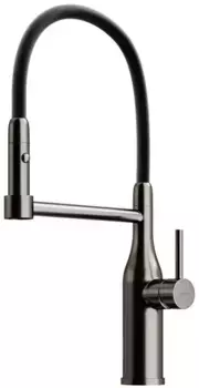 Смеситель для кухонной мойки «Sancos» Pride SC4011GG вороненая сталь