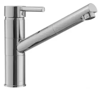 Смеситель для кухонной мойки «Swedbe» Selene 7041 с выдвижным изливом хром