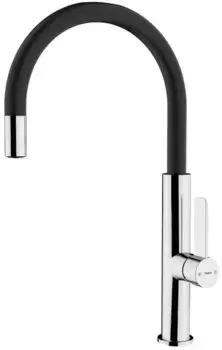 Смеситель для кухонной мойки «Teka» FOT 995 116030023 чёрный/хром