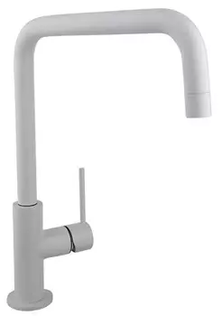 Смеситель для кухонной мойки «Timo» Saona 2306F белый матовый