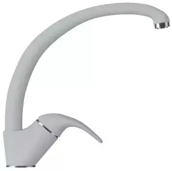 Смеситель для кухонной мойки «Tolero» Высокий платина