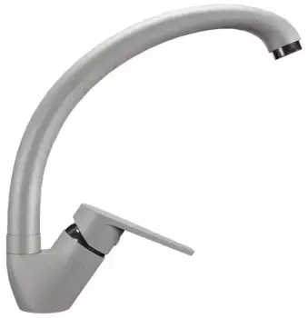 Смеситель для кухонной мойки «Ulgran» Practik PR-02-001 белый камень