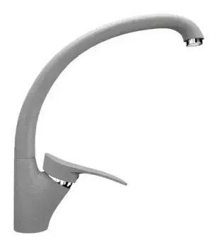 Смеситель для кухонной мойки «Ulgran» U-001-310 серый