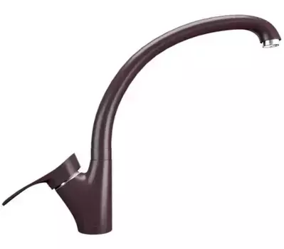 Смеситель для кухонной мойки «Ulgran» U-001-345 шоколад