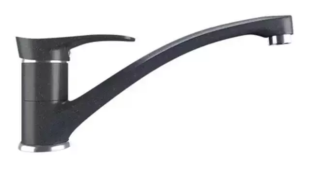 Смеситель для кухонной мойки «Ulgran» U-003-343 антрацит